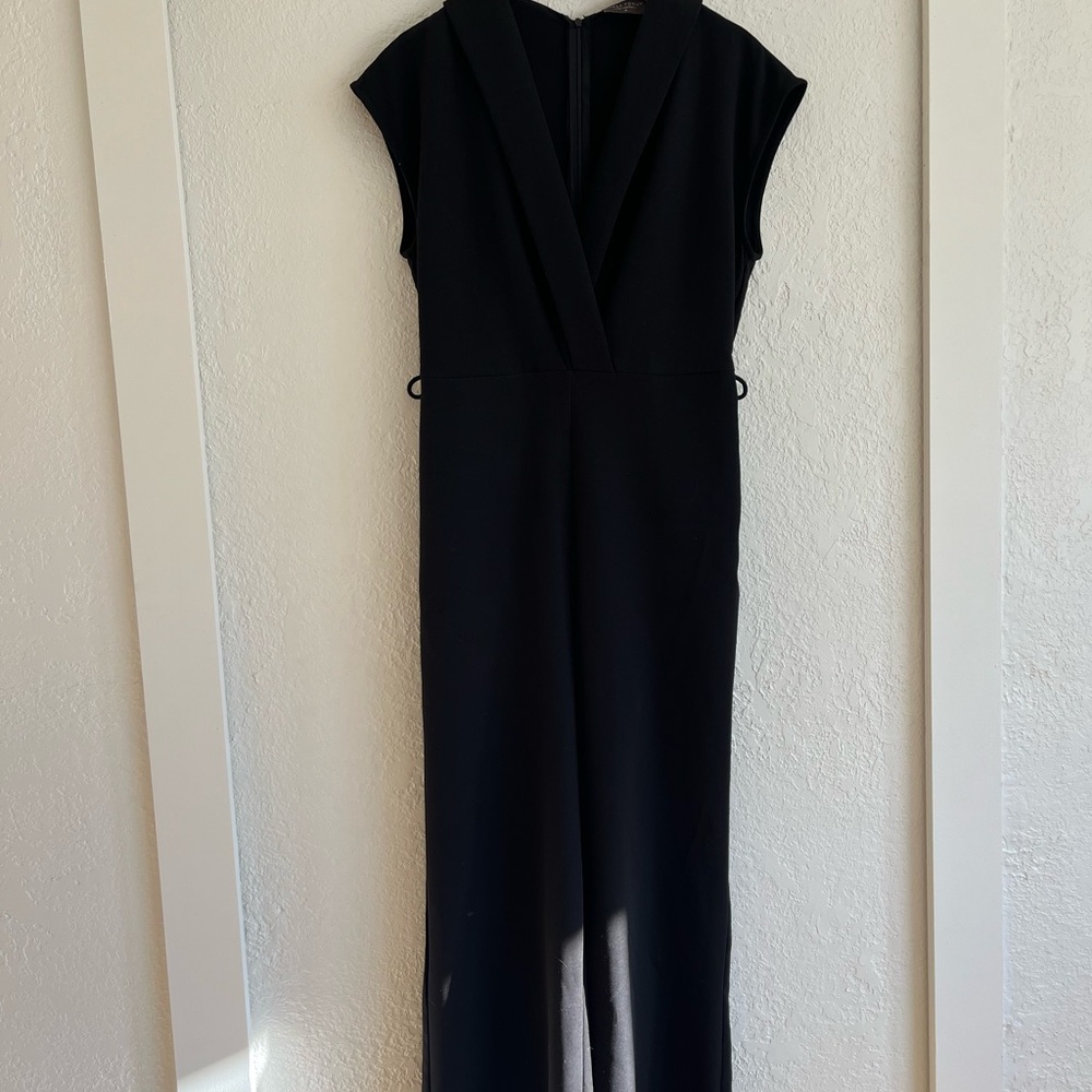 Black Sleeveless Jumpsuit